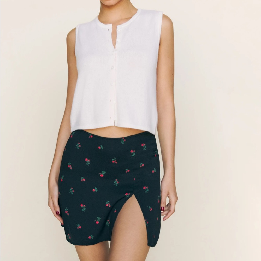 Reformation Margot skirt in Lancaster